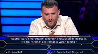 Milyoner'de renkli anlar: 50 bin TL'lik soruya 'o piti piti' yaparak yanıt verdi