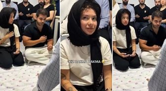 Alevi aileye gelin giden genç kızın görüntüsü viral oldu