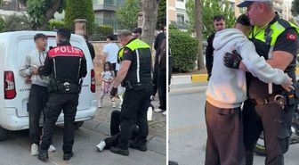 Kaçan motosiklet sürücüsü, kazadan sonra polise sarılıp ağladı