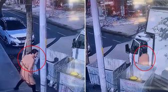 Yaptığı rezilliği kimse görmüyor sandı ama kamera kayıttaydı