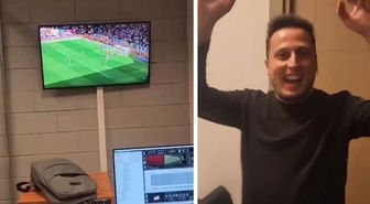 Takımları play-off’a kalınca sevinçten havalara uçtular