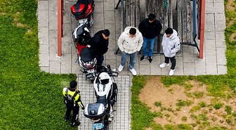 Parkta motosiklet keyfi 180 bin liraya mal oldu