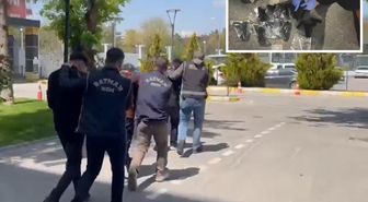 Batman'da iki otomobilde 13 tabanca ele geçirildi