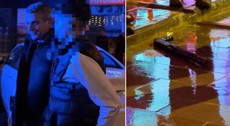 Sokakta tüfekle dolaşan çocuk, kovalamaca sonucu yakalandı