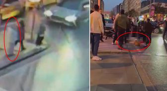 Şişli'de Mısırlı turistin hayatını kaybettiği kaza kamerada