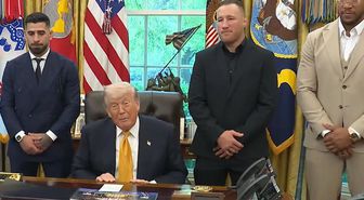 Trump, Beyaz Saray’da bu kez kafes dövüşçülerini ağırladı