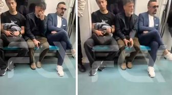 Ertan Torunoğulları, Marmaray’da görüntülendi