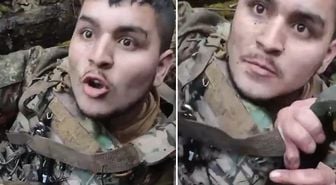 Ukrayna ordusunda savaşan Kolombiyalı asker, Ruslar tarafından esir alındı