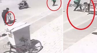 Adana'da 2 yaşındaki çocuk sokak ortasında dövüldü
