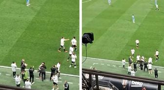 Derbide neler oluyor? Beşiktaş taraftarı çıldırdı