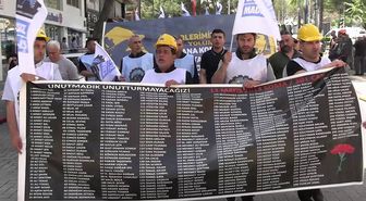Soma Maden Faciası'nın 12. yılı! Sendika üyelerinden adalet çağrısı