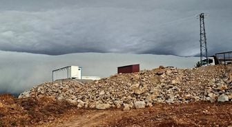 Dünyada nadir görülüyor! Çanakkale'de gökyüzünde sıra dışı manzara