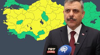 Bu illerde oturanlar dikkat: Bakanlık haritalı paylaşım yapıp uyardı