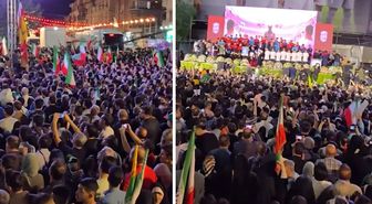 Dünya Kupası'na katılacak İran Milli Futbol Takımı için Tahran'da tören düzenlendi