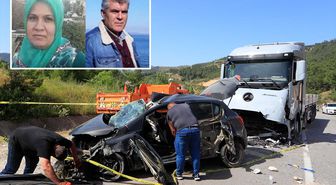 Kansere çare ararken trafik kazasında eşiyle birlikte hayatını kaybetti