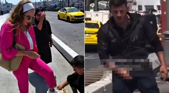 İstanbul'da turistle tartışırken hayasız hareketlerde bulunanlar gözaltında