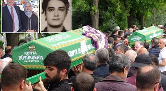 Elleri ve üstü kan içindeydi! Konya'daki aile vahşetinde veteriner çift toprağa verildi