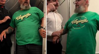 Yolcu kabin görevlisini ısırınca uçak rota değiştirdi