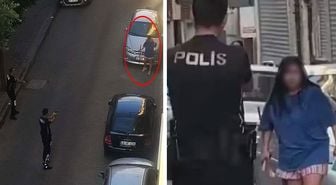Aydın'da samuray kılıcıyla sokağa çıkan genç kız dehşet saçtı