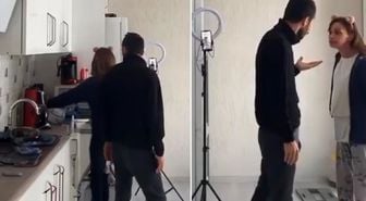 TikTok rezaletleri bitmiyor! Canlı yayın sırasında eşini darbetti