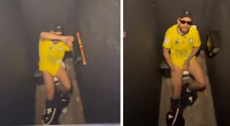 Neymar'ı tuvaletini yaparken yakaladılar
