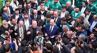 Final maçına çıkacak olan Konyaspor, Antalya'ya dualarla uğurlandı