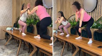 Masa üstünde zumba dansı sorumluyu görevinden etti, belediye hukuki süreç başlattı