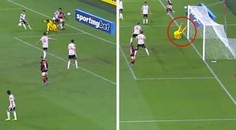 Sen bu hallere düşecek adam mıydın Muslera? Maçın ortasında madara oldu