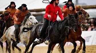 İstanbul'da 8. Etnospor Kültür Festivali coşkusu yaşandı
