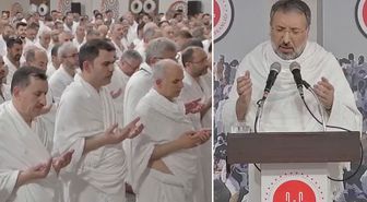 Arafat'ta eller semaya yükseldi! Diyanet İşleri Başkanı Arpaguş'tan vakfe duası