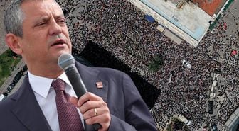 Özgür Özel gövde gösterisi yaptı! İşte olaylı İzmir mitinginden dikkat çeken kareler