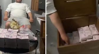 Balya balya para ile kameraların karşısına geçen besici meydan okudu