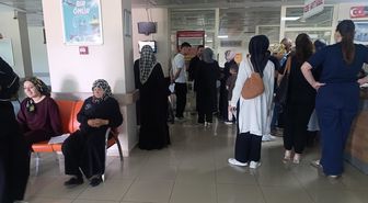Bayramlaşmaya gelip hastanelik oldular
