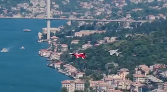 İstanbul semalarında HÜRJET'TEN nefes kesen şov