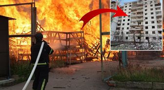 Rusya, Kiev'i yangın yerine çevirdi! Çok sayıda ölü ve yaralı var