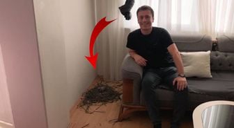 Kendi evinde misafir gibi! 2 aydır oturma odasına giremiyor
