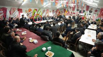 BBP lideri Mustafa Destici, MHP çadırını ziyareti etti