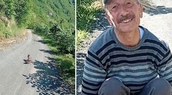 Yolda yürürken gördü, mutluluğu yüzüne yansıdı: Arçil ve Şota adını verdi