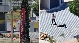 Emekli polisin oğlunu öldürdüğü anlar ortaya çıktı! Şarjör bitene kadar ateş etti