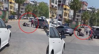 Trafikte dehşet! Pompalı tüfekle yol kesip sürücüyü darbettiler