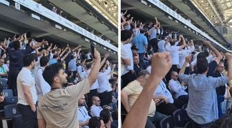 Aziz Yıldırım destekçilerinden Hakan Safi'ye bomba tezahürat