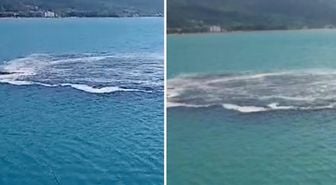 Kastamonu'da ilginç olay: Deniz 10 dakika boyunca kabarınca vatandaşlar panik yaşadı