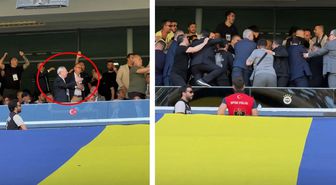 Fenerbahçe Genel Kurulu'nda kavga! Aziz Yıldırım koltuğundan kalkıp müdahale etti