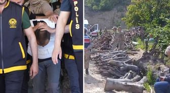 Eşini odunla döverek öldüren şahıs yakalandı
