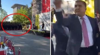İstanbul Erkek Lisesi'nin mezuniyet töreni karıştı! Öğrenciler, okul müdürüne sırtını döndü