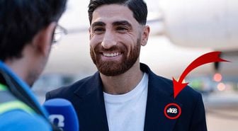 İran, Dünya Kupası için Meksika'da! Yakalarındaki ''168'' detayı dikkat çekti
