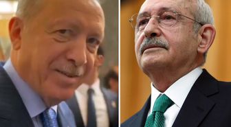 Erdoğan'dan kadın gazeteciye: Yavaş, ayakkabıyı önce kurtar