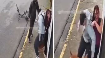 Genç kadın, pitbull köpeğinin saldırısına uğradı