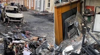 Kuzey İrlanda küle döndü! Göçmen karşıtı olayların vahameti gün ağarınca ortaya çıktı