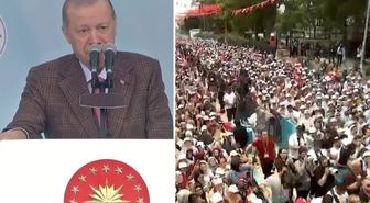 Cumhurbaşkanı Erdoğan'dan CHP'nin yüzde 46 oy aldığı kentte gövde gösterisi